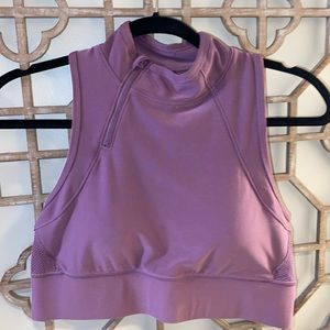 Mondetta high neck racer back sports bra, size large